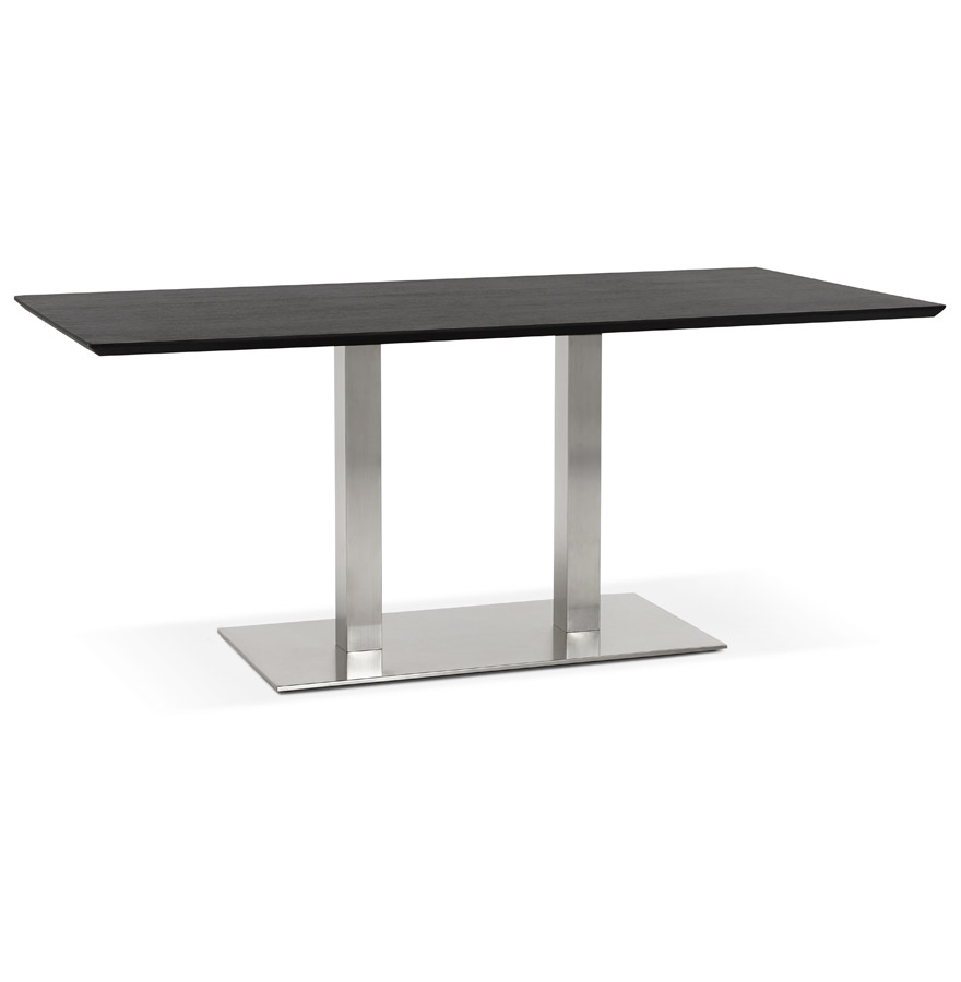 'MAMBO' black design table / desk - 180x90 cm