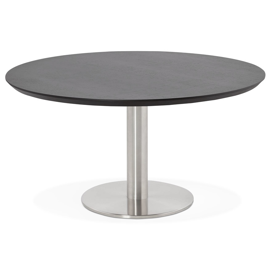 AGUA black lounge coffee table - Ø 90 cm