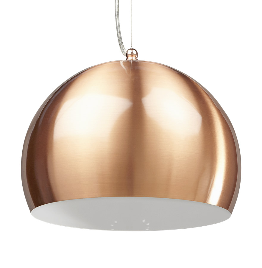 Lampe suspendue cuivre Susan