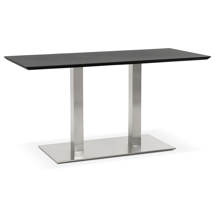 'MAMBO' black design table / desk - 150x70 cm